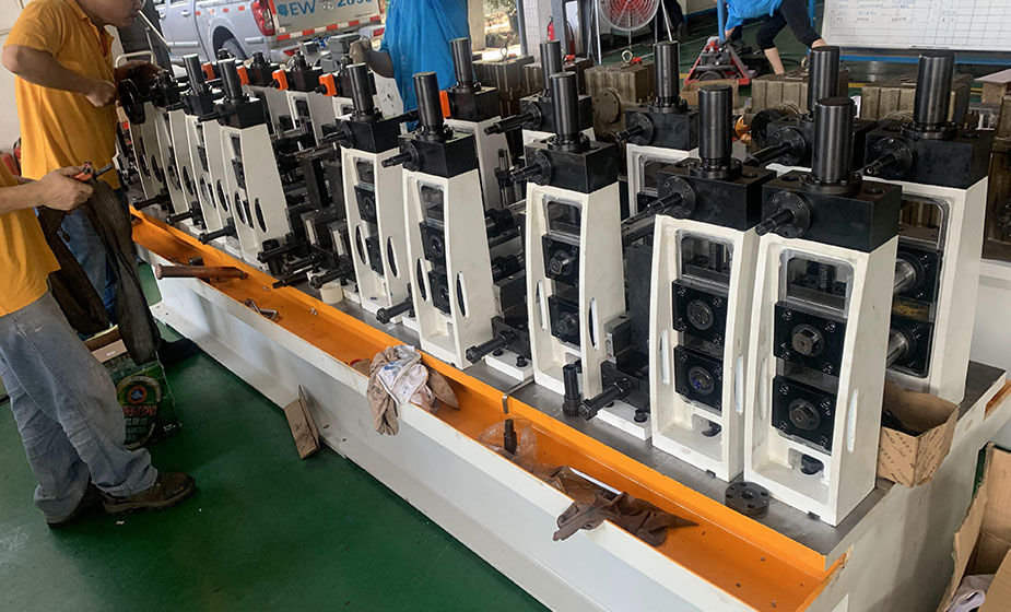 焊管生產(chǎn)線成型工藝