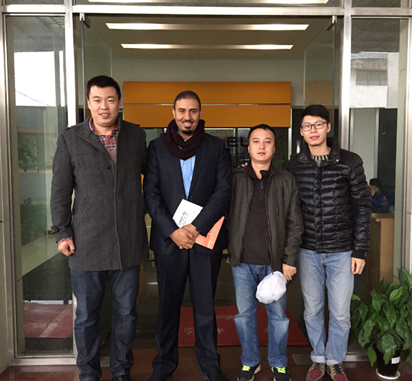 漢高機械不銹鋼焊管機，內整平機，光亮退火設備意向客戶來訪